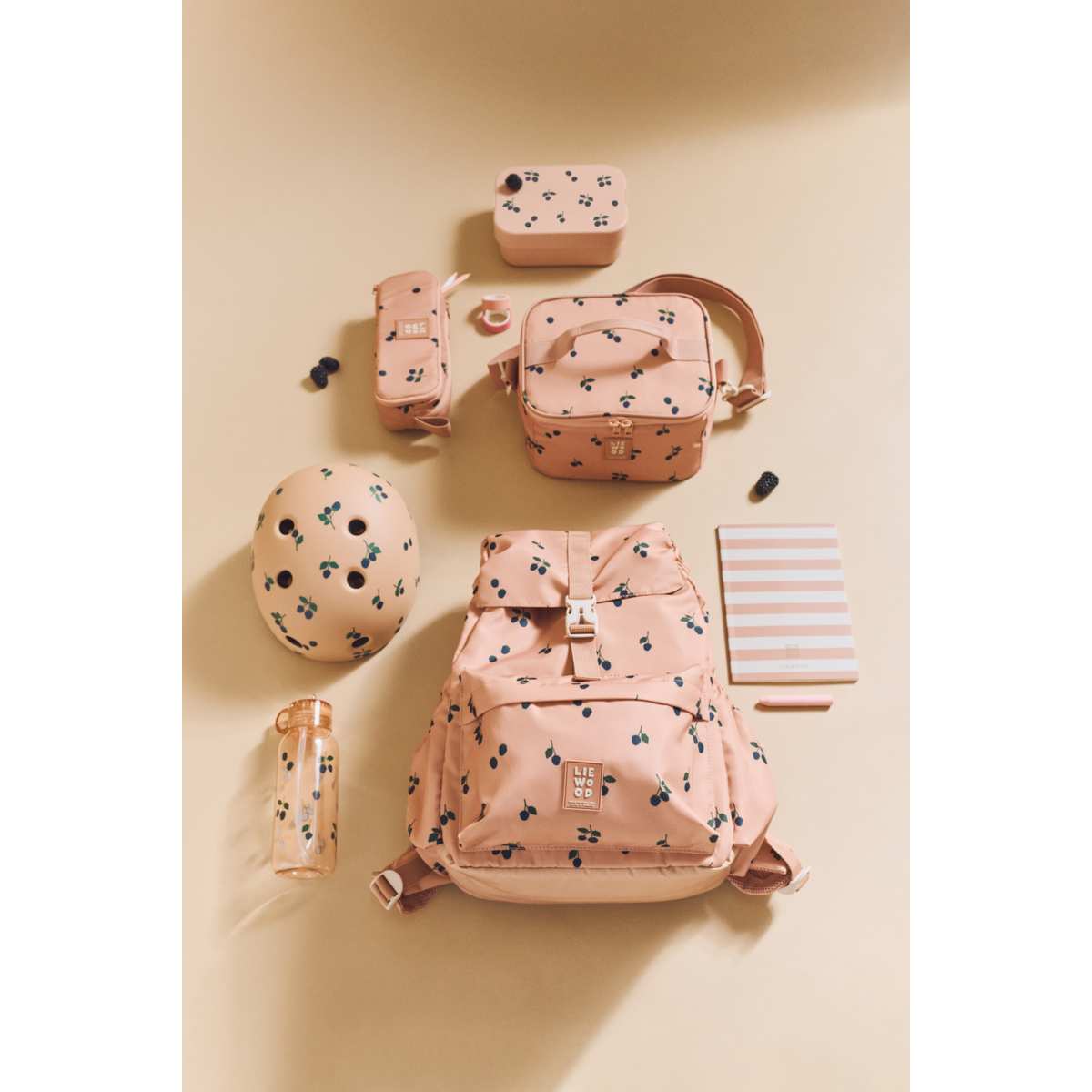 Liewood Trousse à Crayons ANDREY - Berry / Pale Tuscany - Trousse