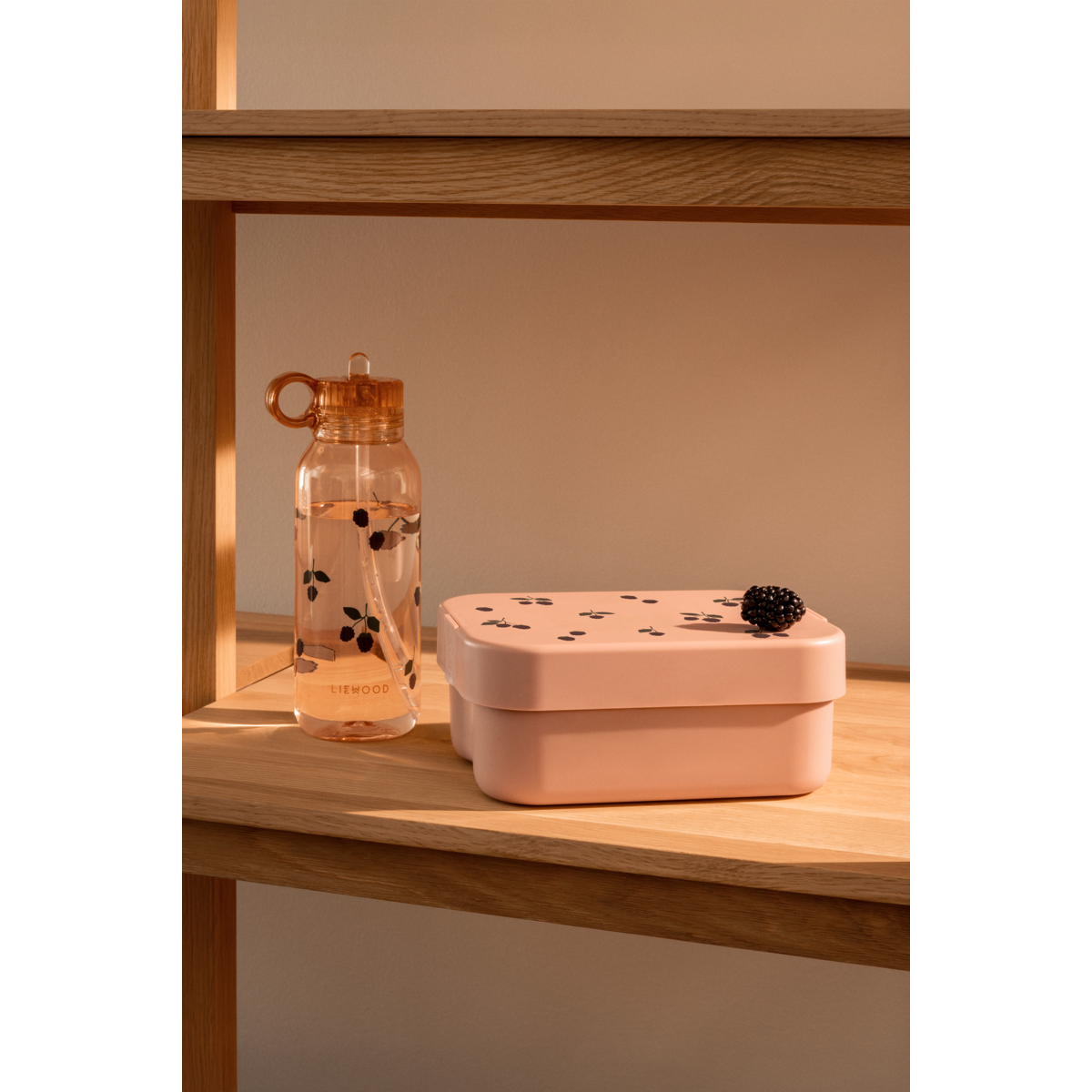 Liewood Boîte à déjeuner KAMIL - Berry / Pale Tuscany - Boîte à goûter