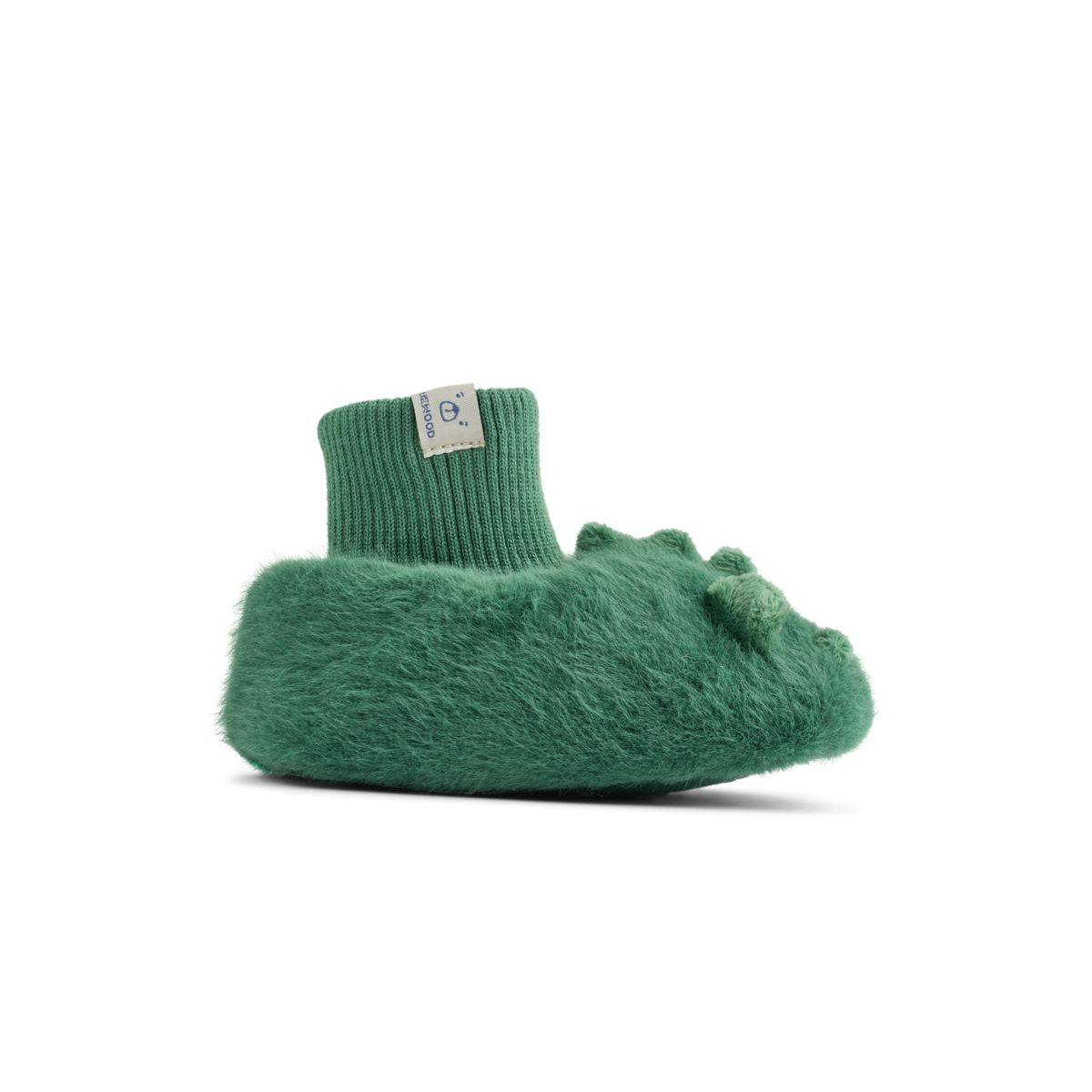 Liewood Chaussons Peluche Crocodile BETH - Garden green - Pantoufles