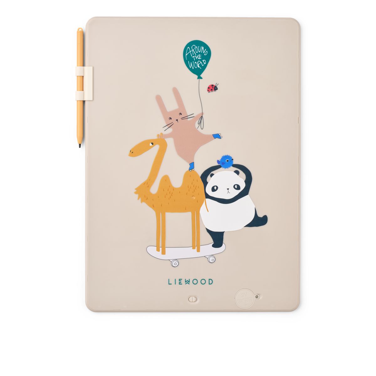 Liewood Planche à Dessin LCD ZORA 13,5 pouces - Around the world / Sandy - Jouets créatifs