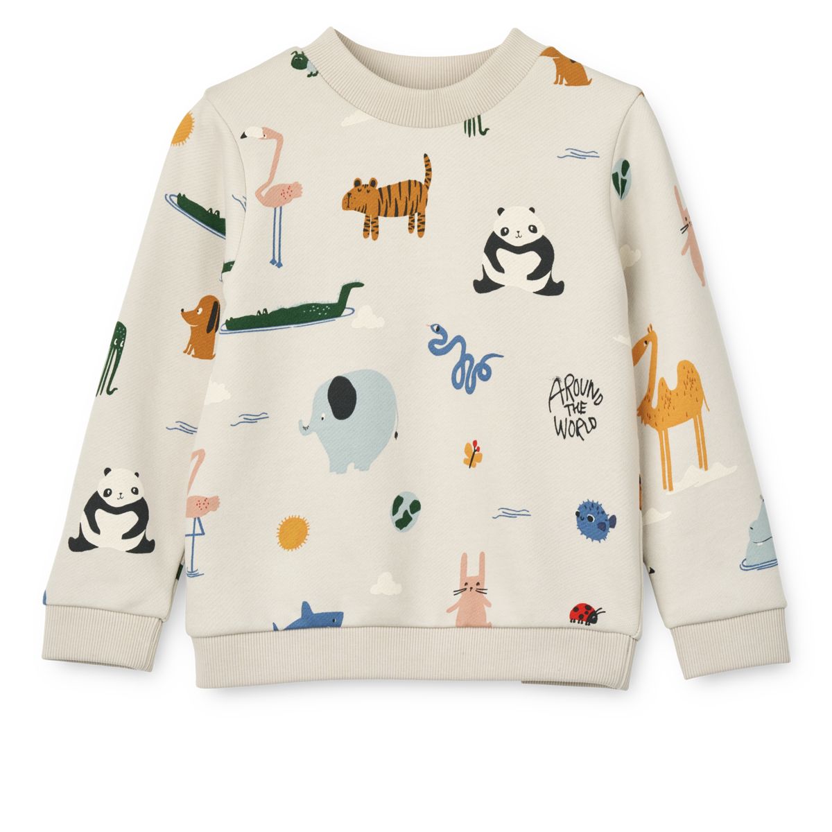 Liewood Sweat-shirt à Imprimé THORA - Around the world / Sandy - Pull