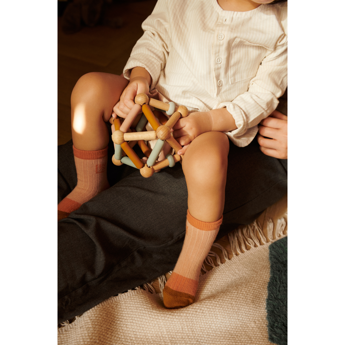 Liewood Annemette Baby Motoric Toy - Mustard multi mix - Hochet