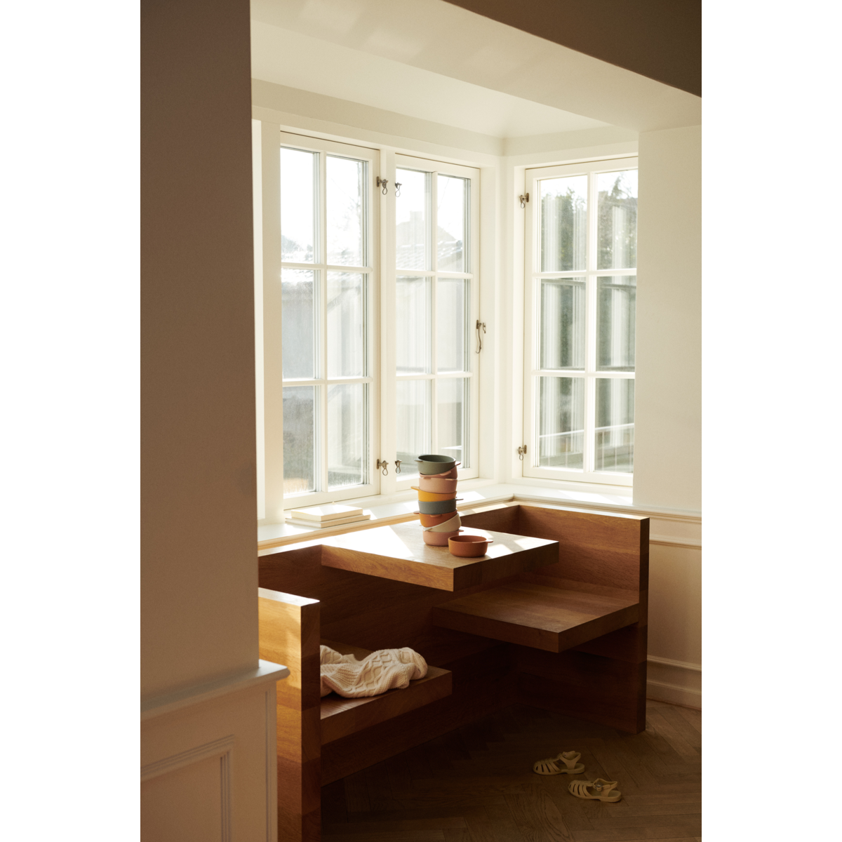 Liewood Lot de 4 bols en silicone Iggy - Rose mix - Bols