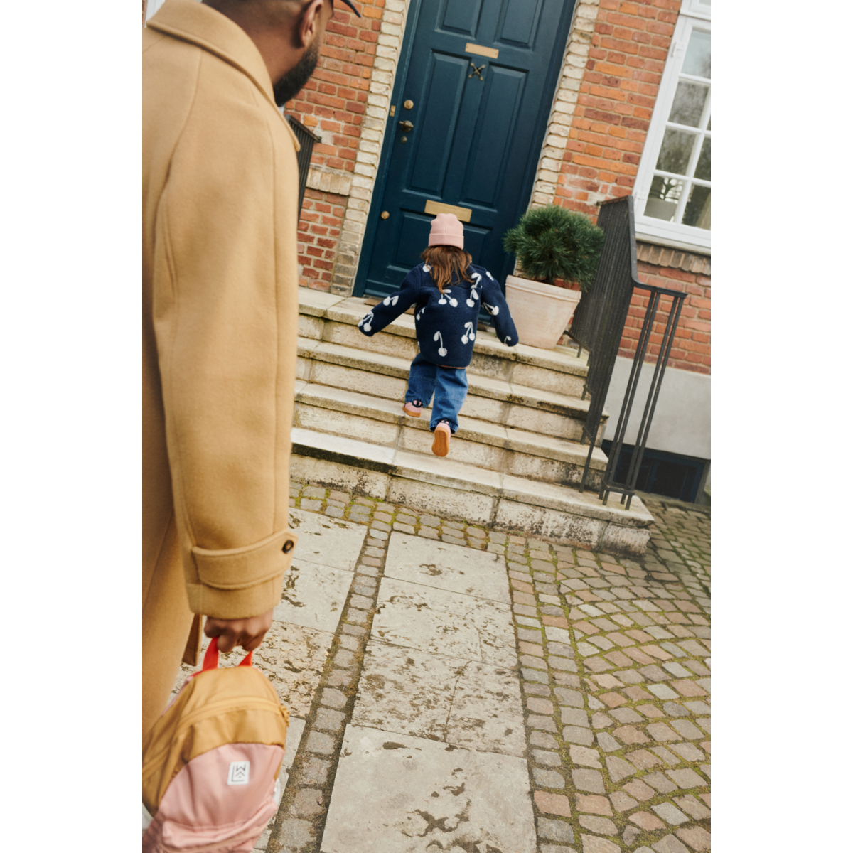 Liewood Veste Polaire NOAM - Cherry blossom / Classic navy - Veste