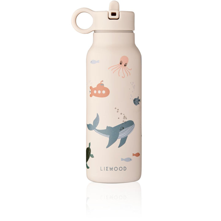 Liewood Falk Water Bottle 350 ml - Sea creature / Sandy - WATER BOTTLE