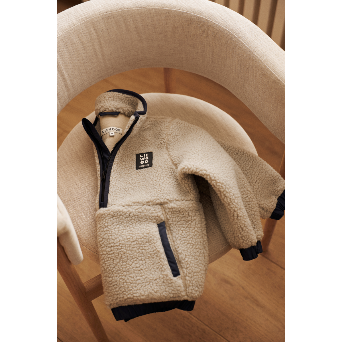 Liewood Balou Pile Sweatshirt - Mist - JACKET