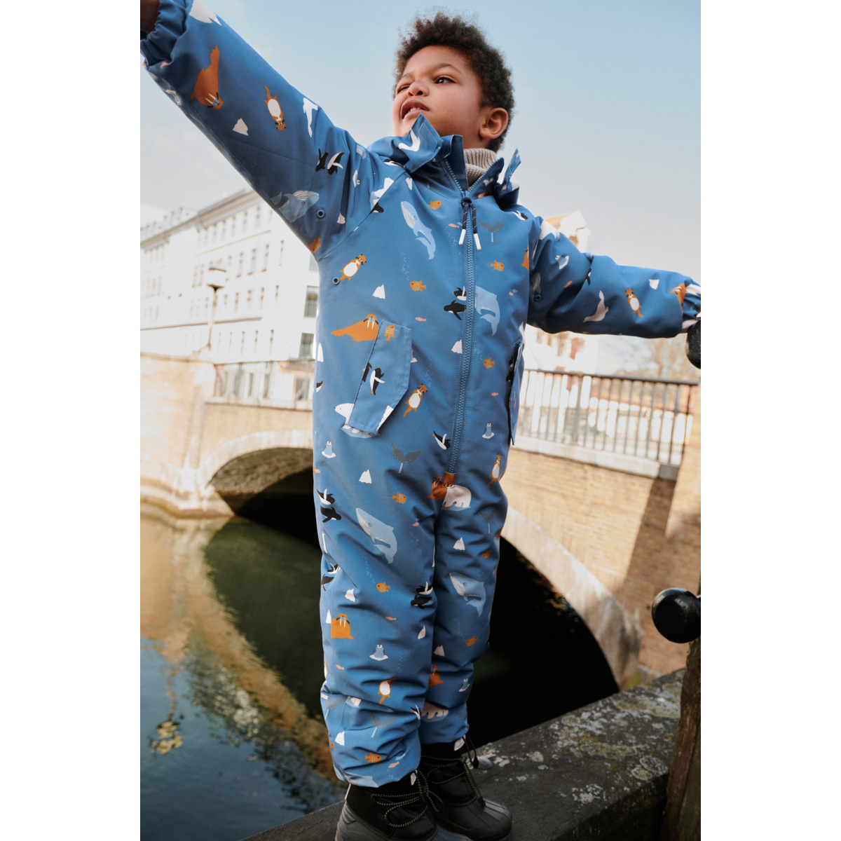 Liewood Combinaison MADDY - Arctic Sea / Ocean view - SUIT