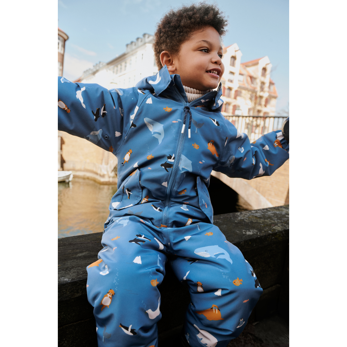 Liewood Combinaison MADDY - Arctic Sea / Ocean view - SUIT