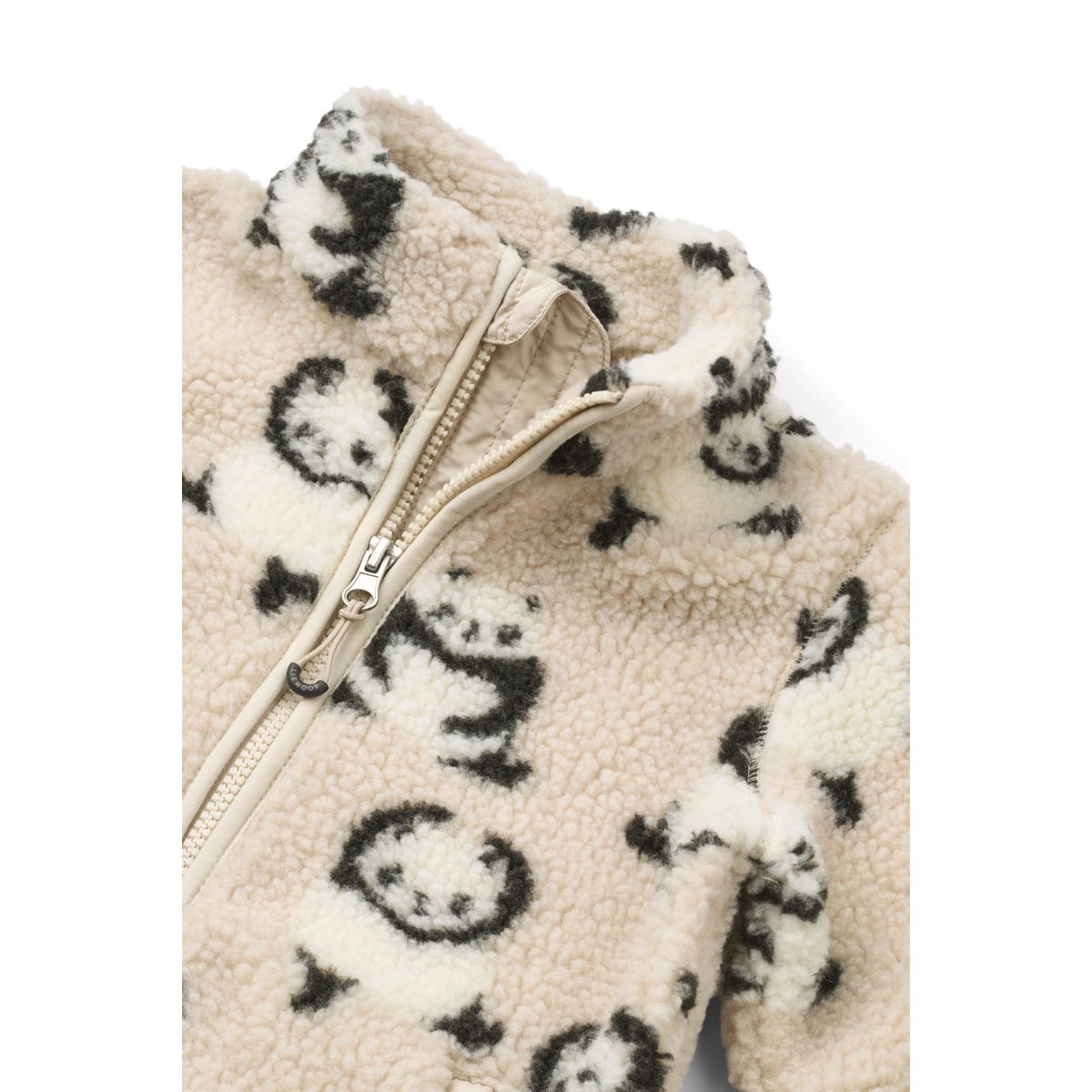 Liewood Veste en Polaire NOLAN - Panda / Sandy - Veste