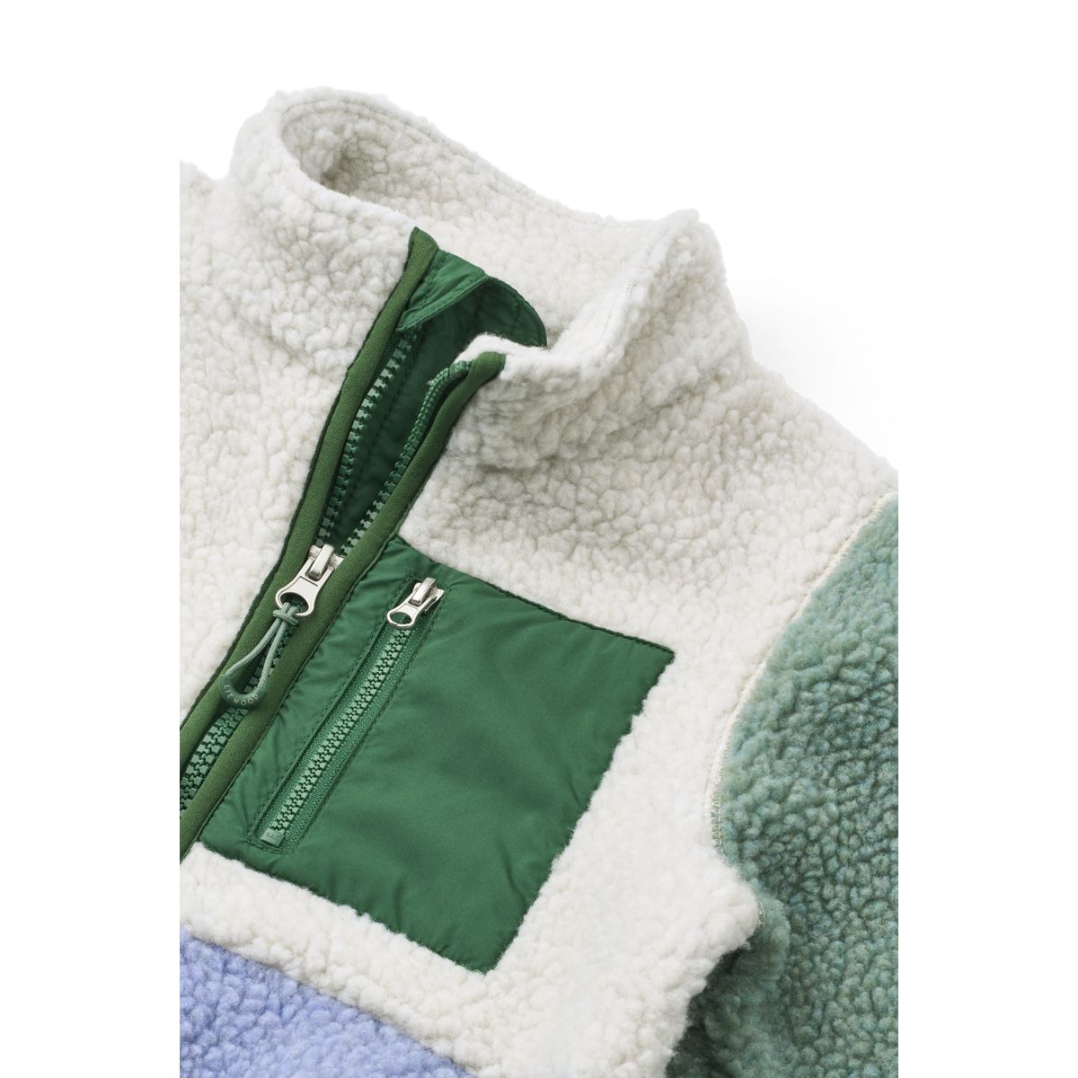 Liewood Nolan Pile Jacket - Dusty lavender multi mix - JACKET