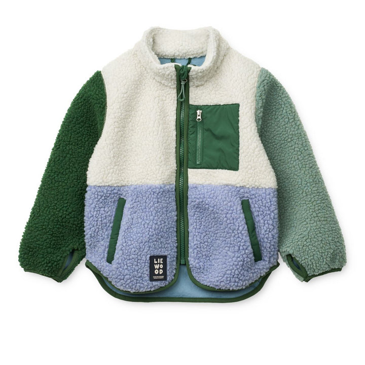 Liewood Veste en Polaire NOLAN - Dusty lavender multi mix - Veste