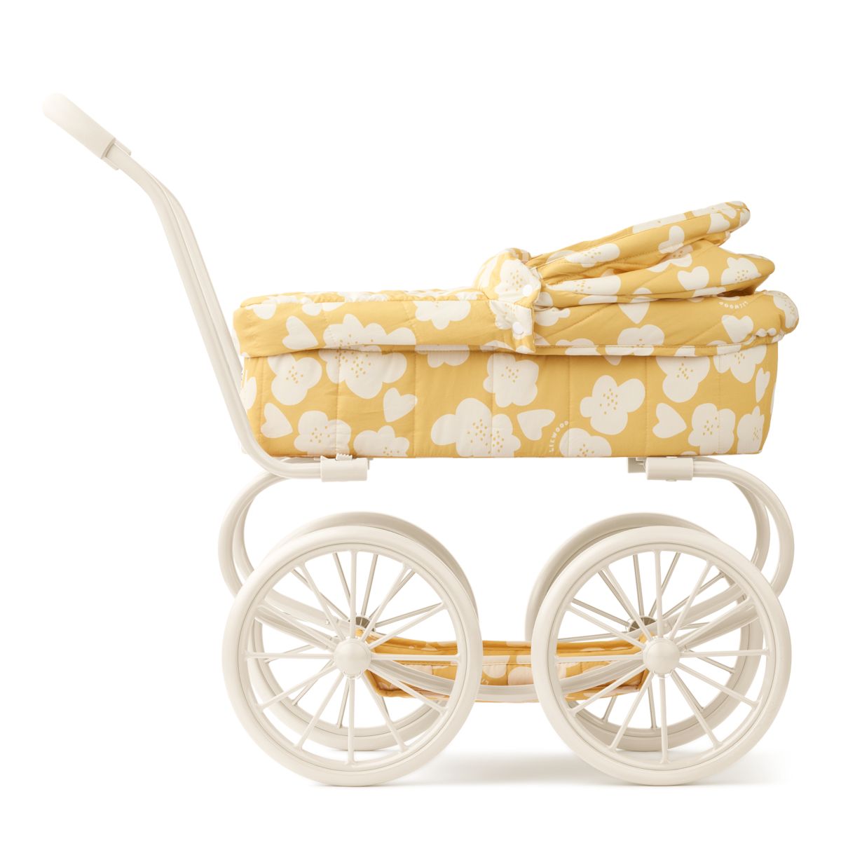 Liewood Poussette Adaline - Flower / Lemon yellow - PRETEND PLAY