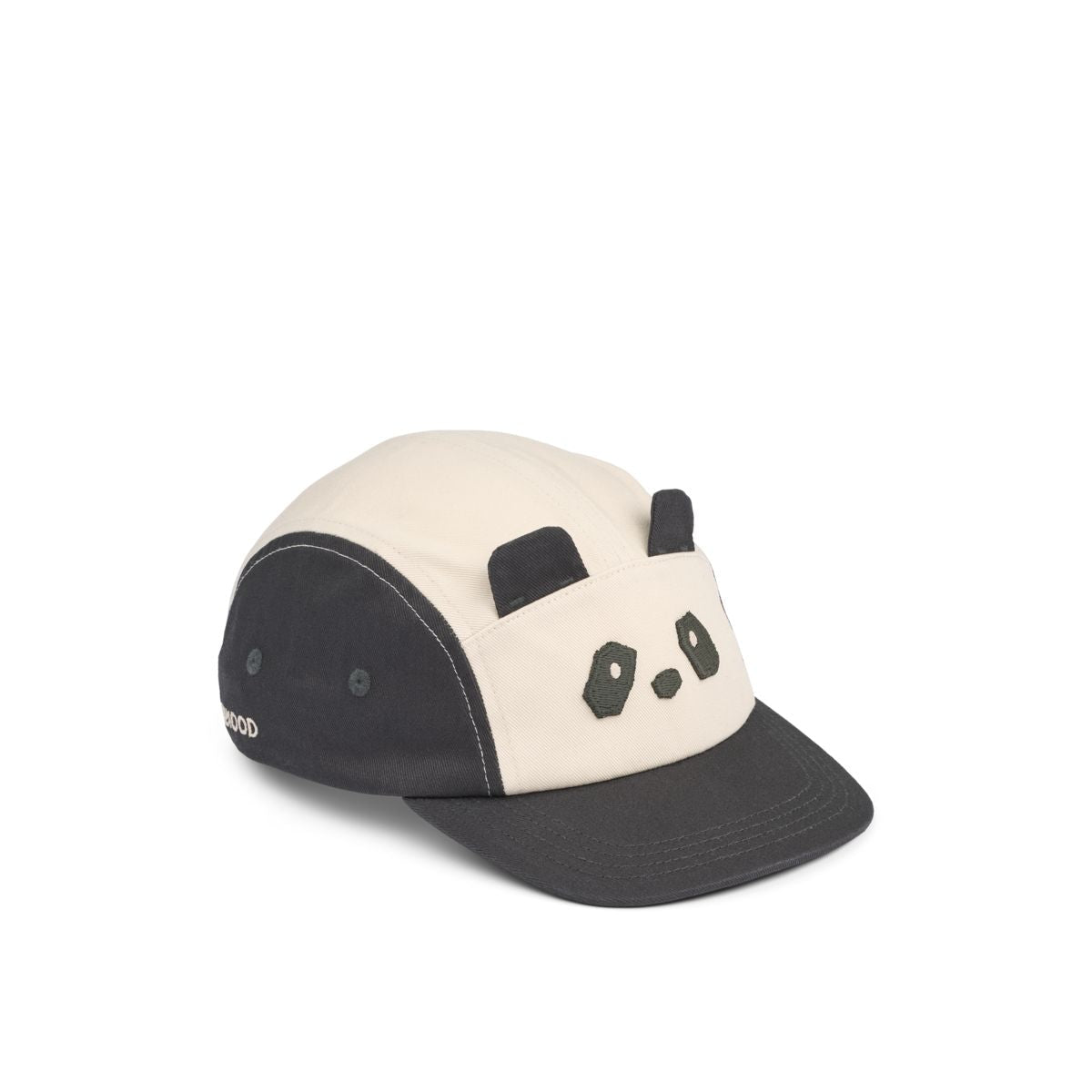 Liewood Casquette Panda RORY - Sandy / Dark grey - Chapeaux & Casquettes
