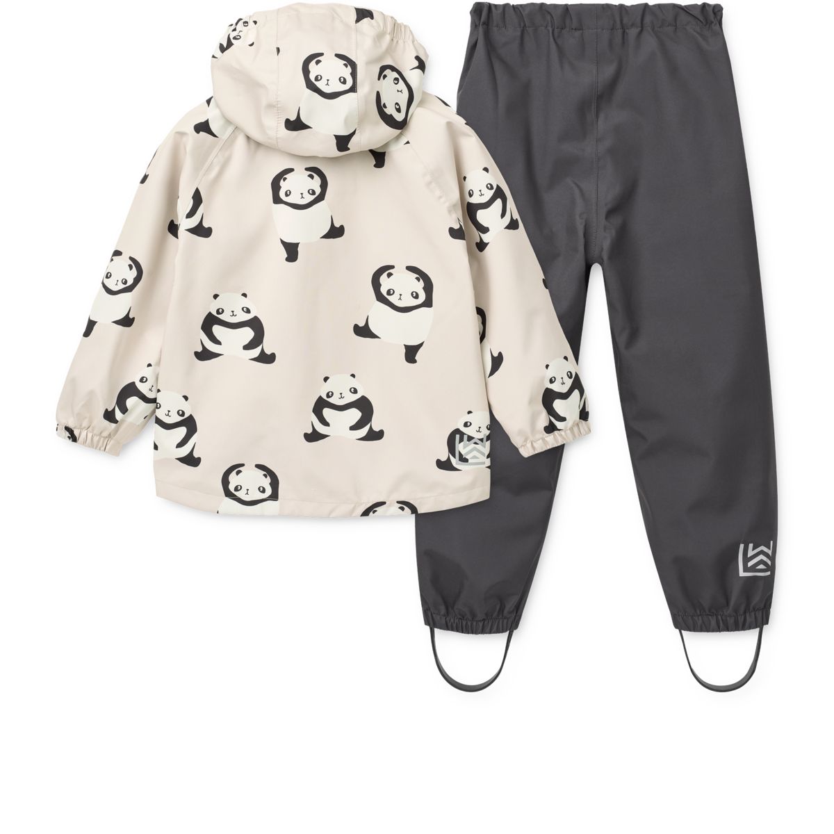 Liewood Ensemble Imperméable PEDIA - Panda / Sandy - Ensemble