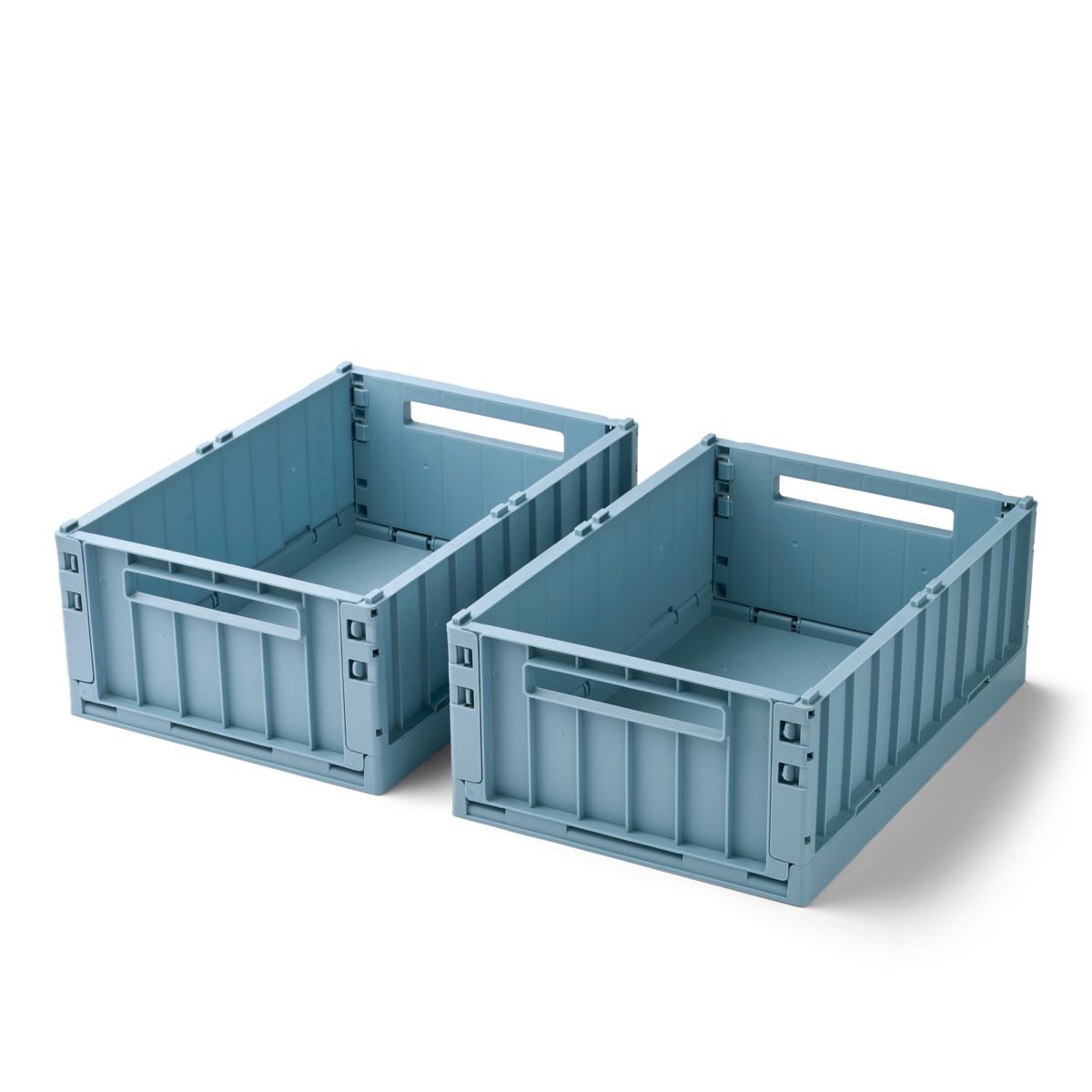 Boîtes de Rangement WESTON - MOYEN, Lot de 2 - Beach blue