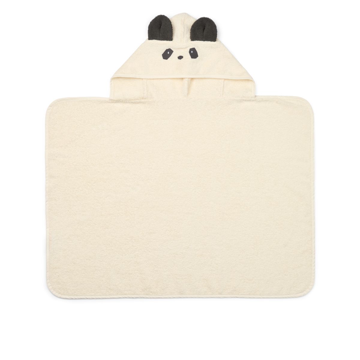 Liewood Serviette de Bain Bébé à Capuche VILAS - Creme de la creme - Serviettes / Gants de toilettes