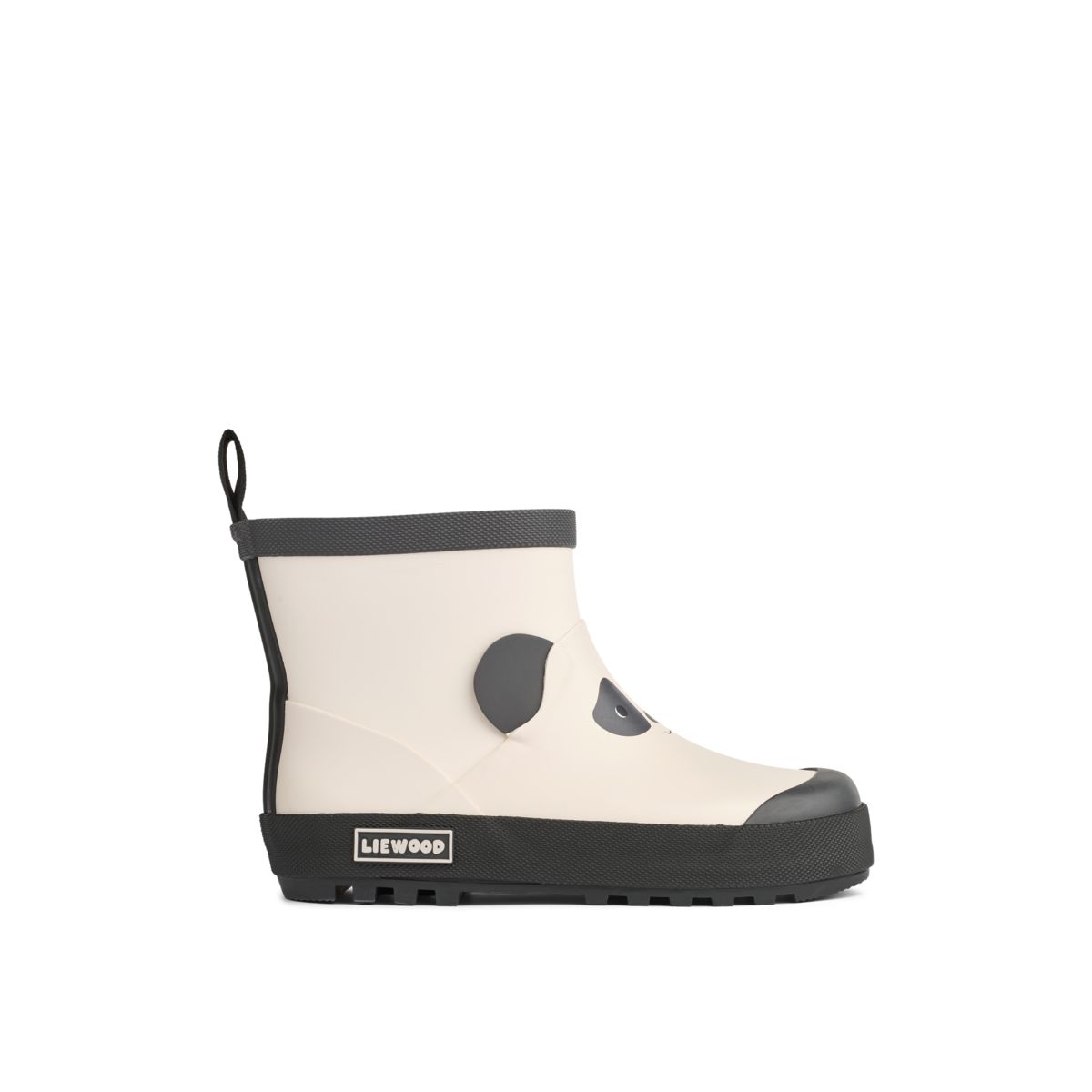Liewood Bottes de Pluie Courtes Panda TEKLA - Sandy / Dark grey - Botte de pluie