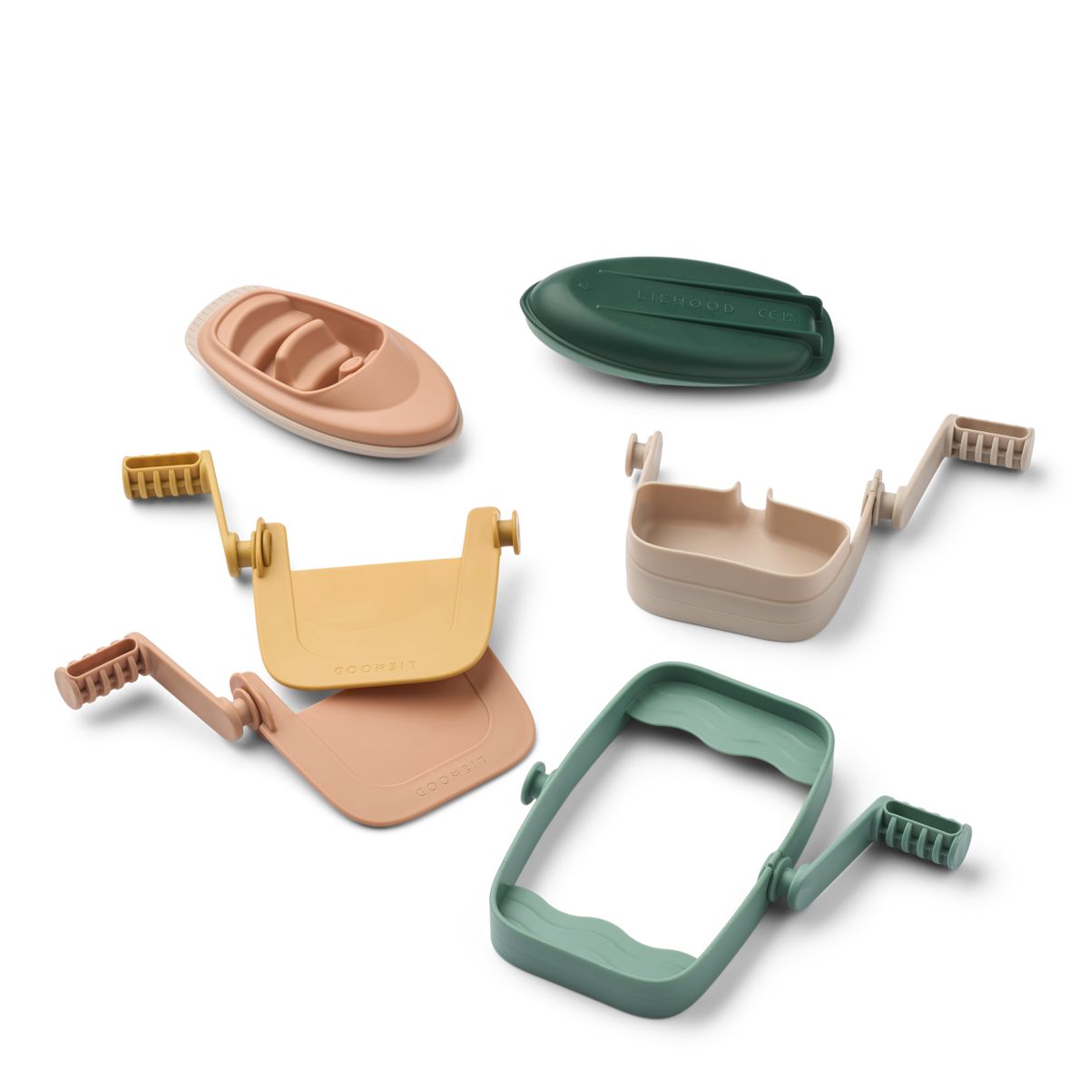 Liewood Circuit d'Eau CASSIAN - Beach blue multi mix - Jouet d'extérieur