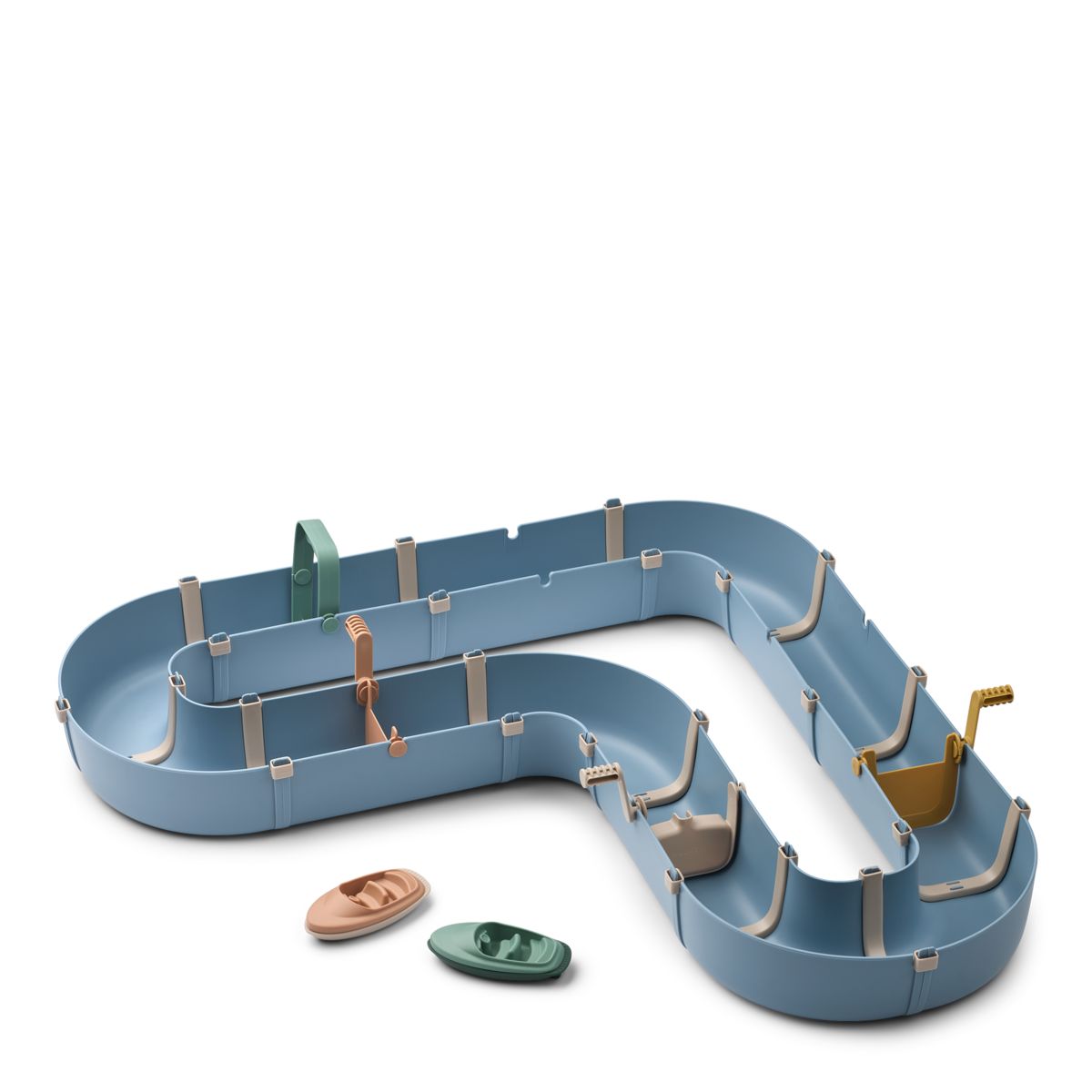 Liewood Circuit d'Eau CASSIAN - Beach blue multi mix - Jouet d'extérieur