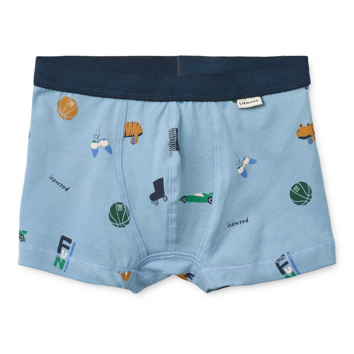 Liewood Boxers MARVIN, Lot de 3 - Fun / Crisp white / beach blue / mix - Boxers