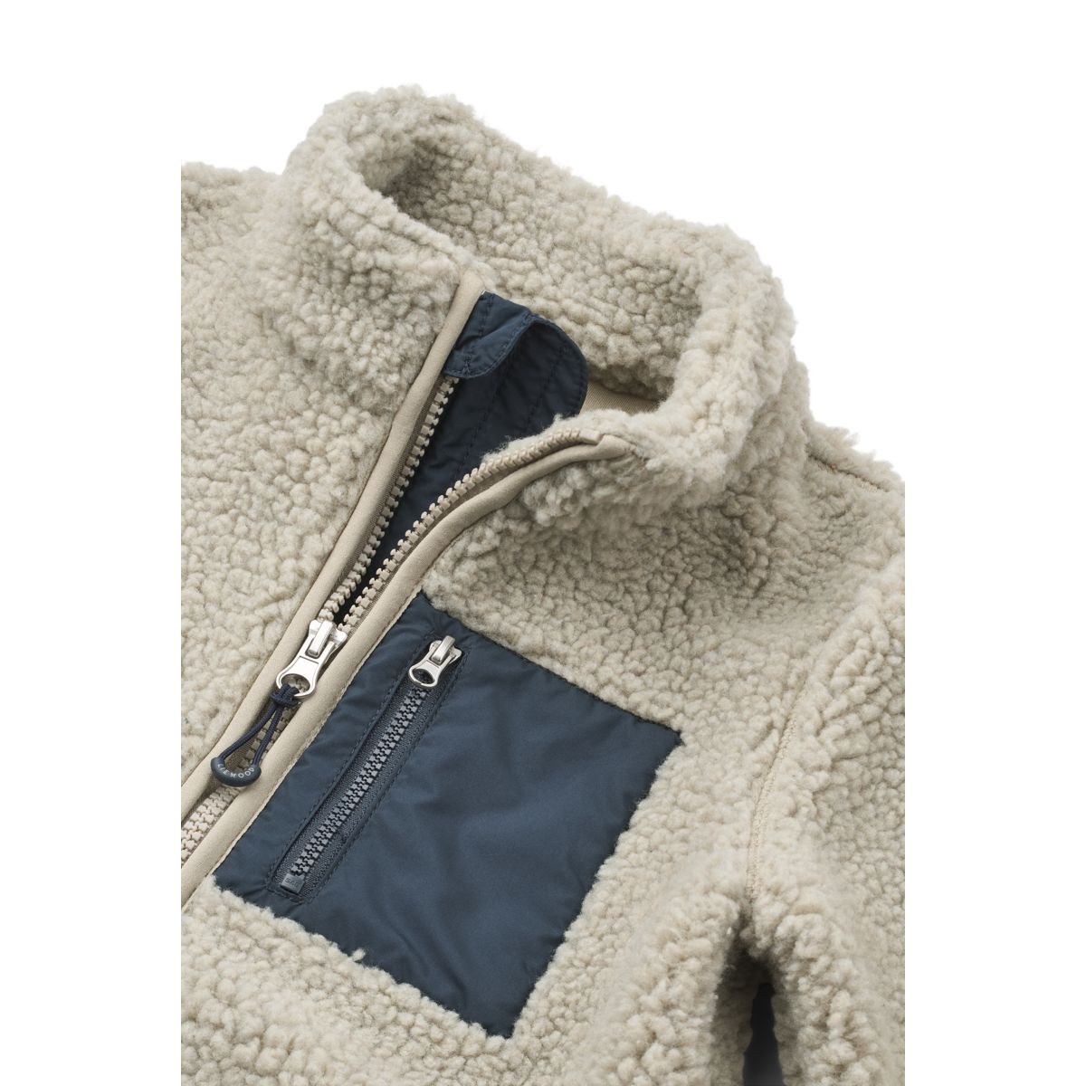 Liewood Nolan Pile Jacket - Mist - JACKET