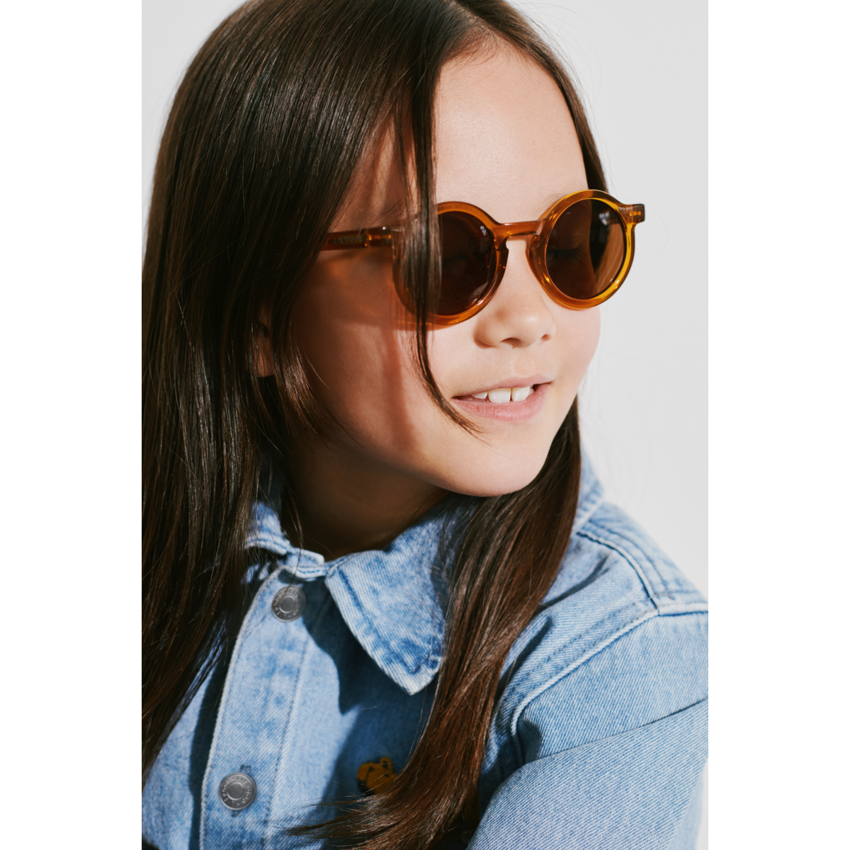 Liewood Lunettes de Soleil DARLA Junior 4-10 Ans - Mustard transparent - Lunettes de soleil