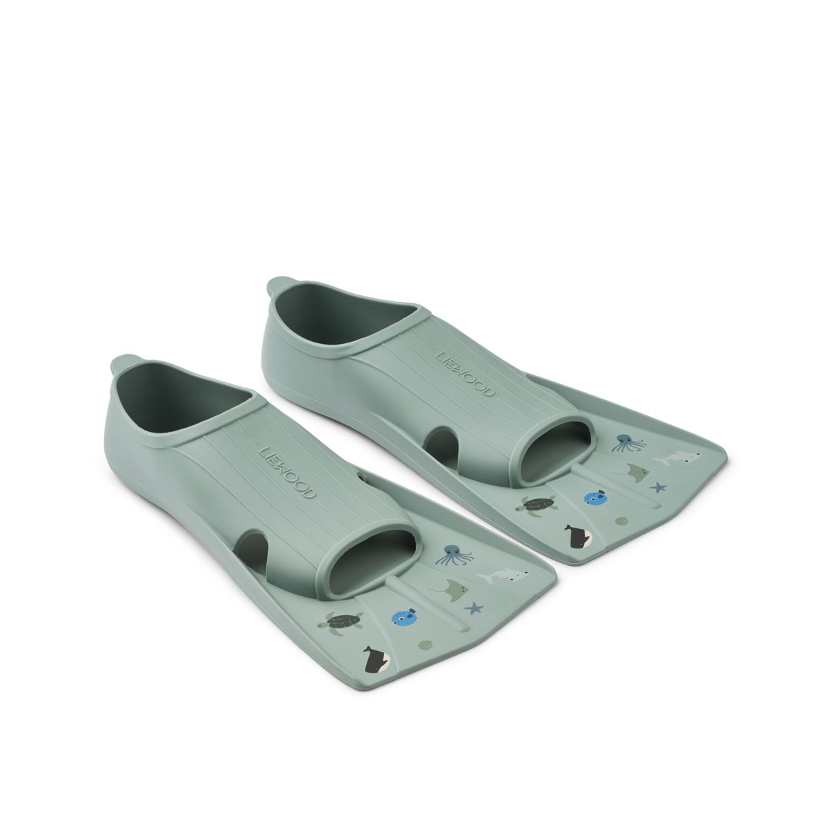 Liewood Palmes de Natation GUSTAV - Sea / Peppermint - Palmes de natation