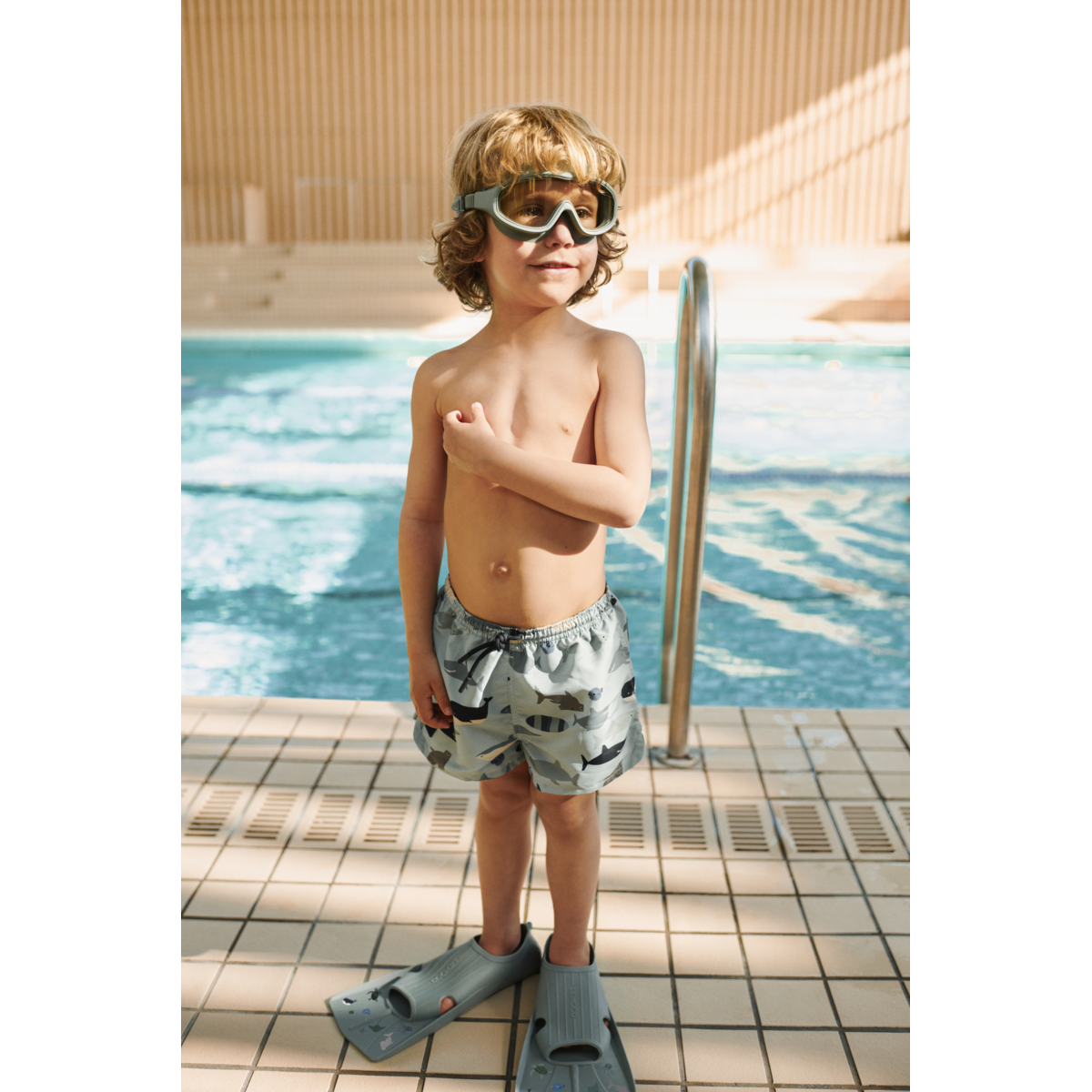 Liewood Palmes de Natation GUSTAV - Sea / Peppermint - Palmes de natation