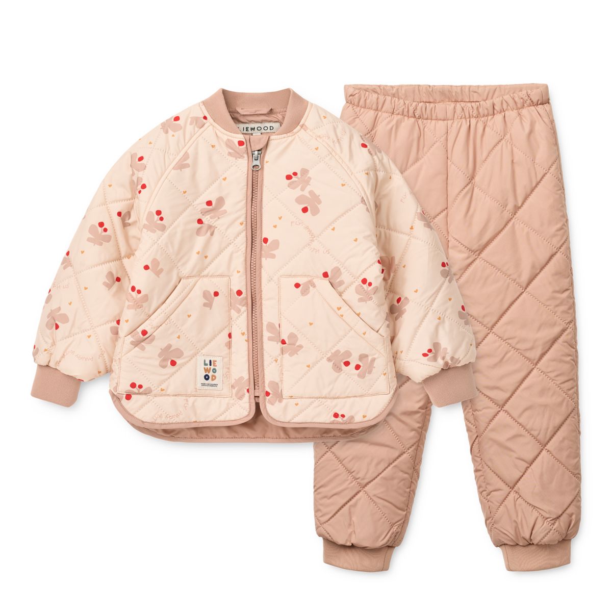 Liewood Zella Thermal Set - Butterfly / Apple blossom - SET