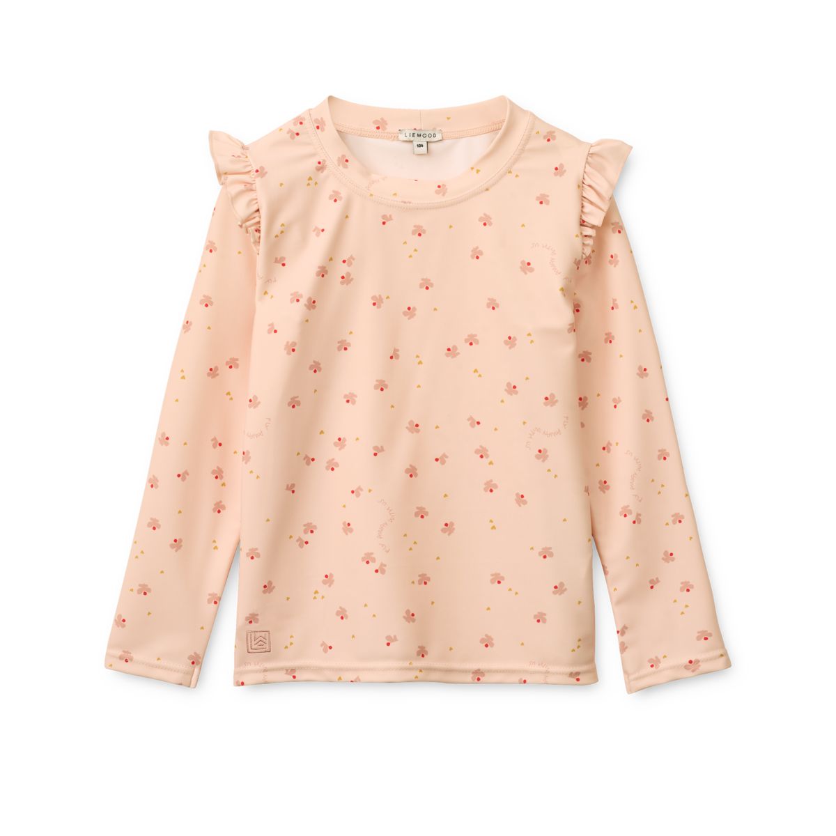 Liewood T-shirt de bain imprimé Tenley - Mini Butterfly / Apple blossom - T-shirt de bain