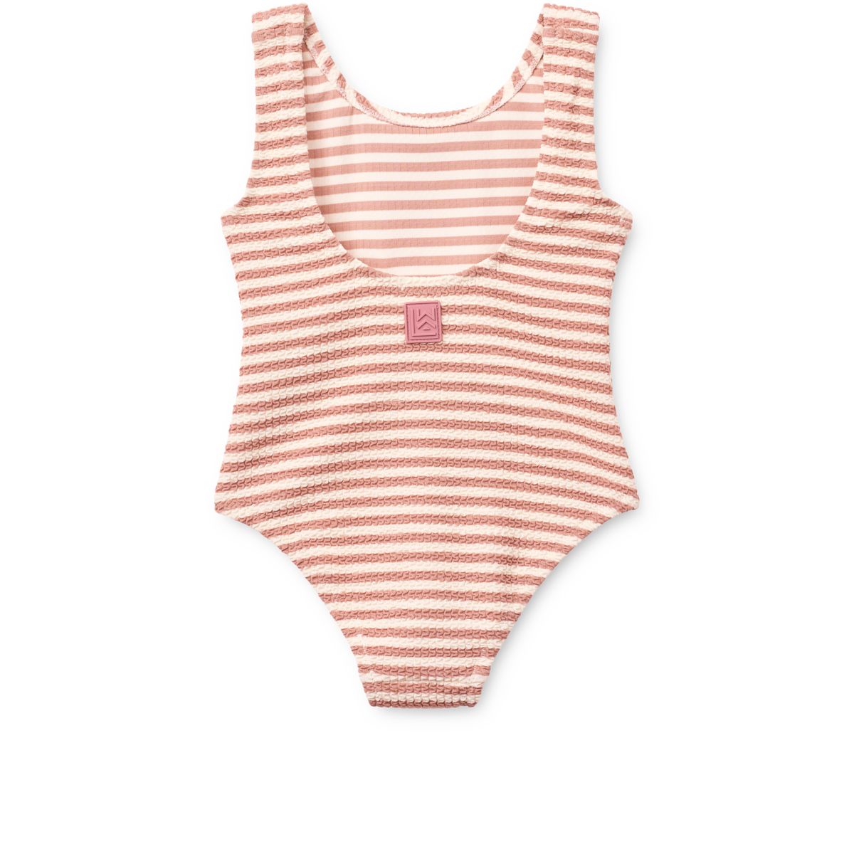 Liewood Maillot de Bain à Rayures BIANCO - Coral blush / Creme de la creme - Maillot de bain