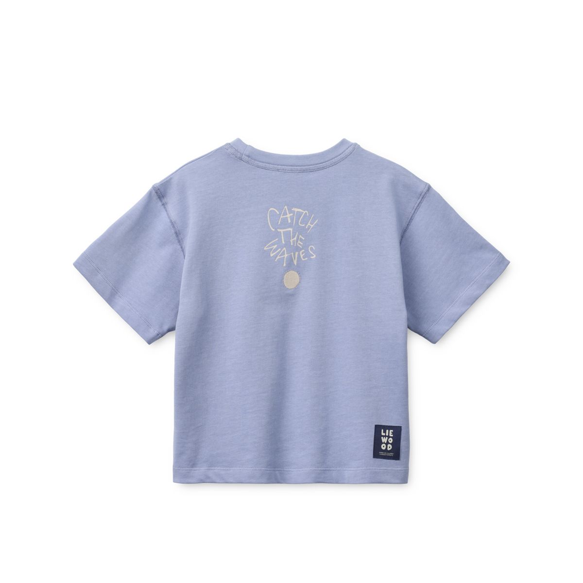 Liewood Tyler short-sleeve T-shirt - Surf / Dusty lavender - TSHIRT