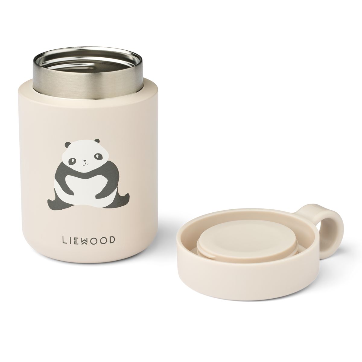 Liewood Bocal alimentaire KIANI - Panda / Sandy - La boîte alimentaire