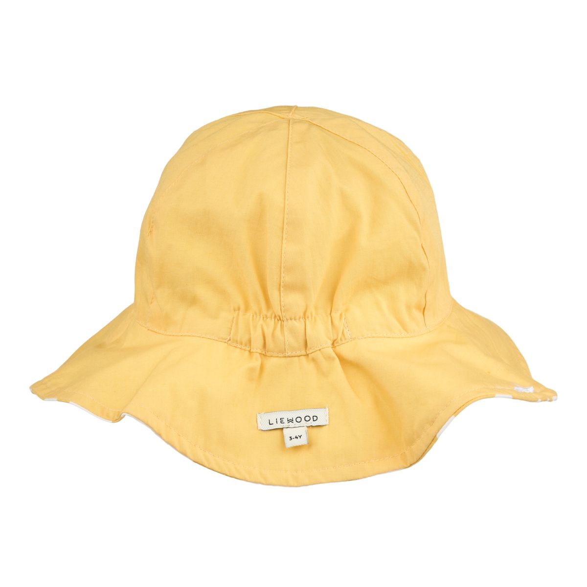 Liewood Chapeau de soleil réversible Amelia - Flower / Lemon yellow - Chapeaux & Casquettes