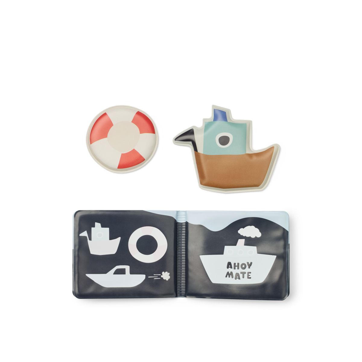 Liewood Livre de Bain WAYLON - Sailing / Sandy - Jouet de bain