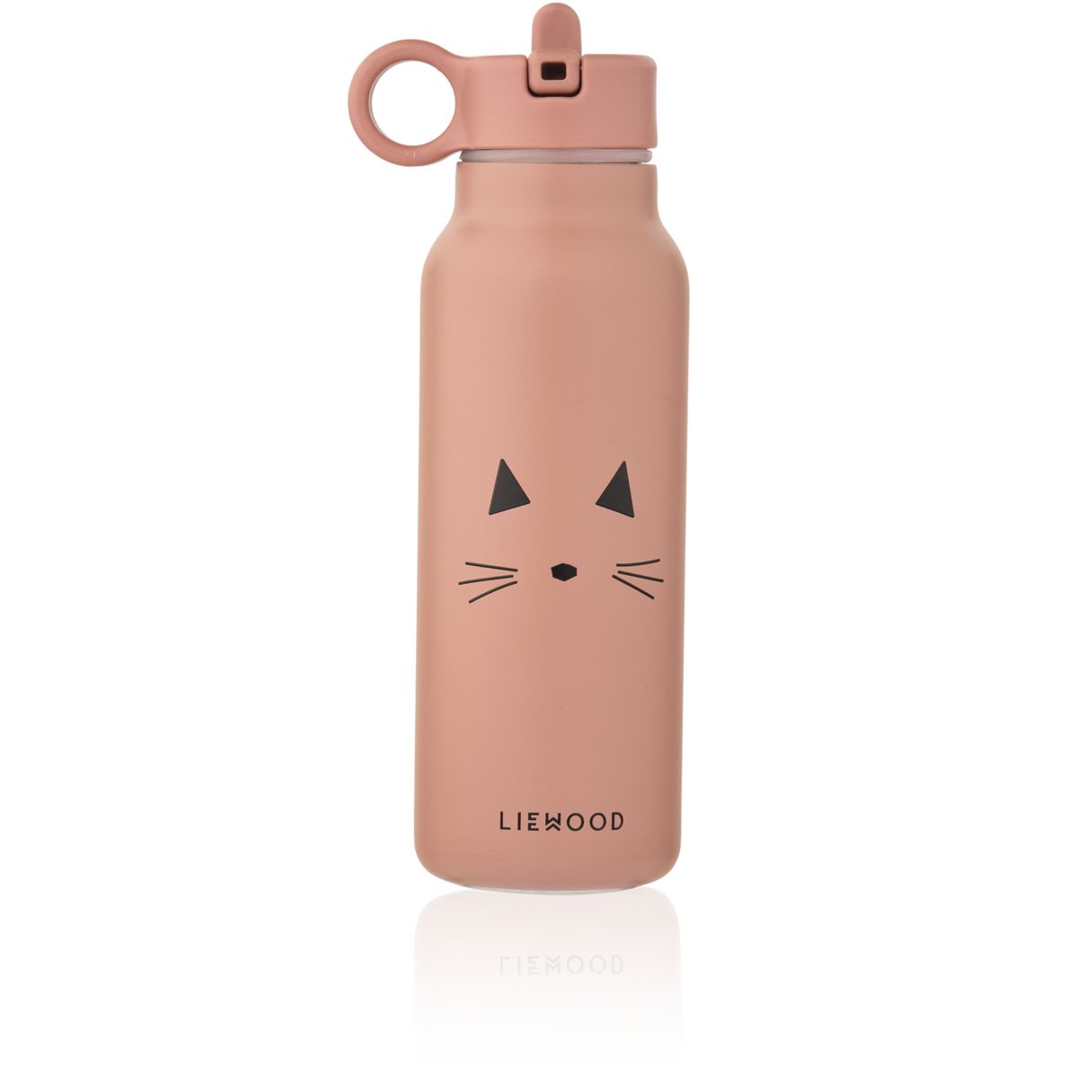 Liewood Gourde Falk 350 ml - Cat dark rose - Goude eau