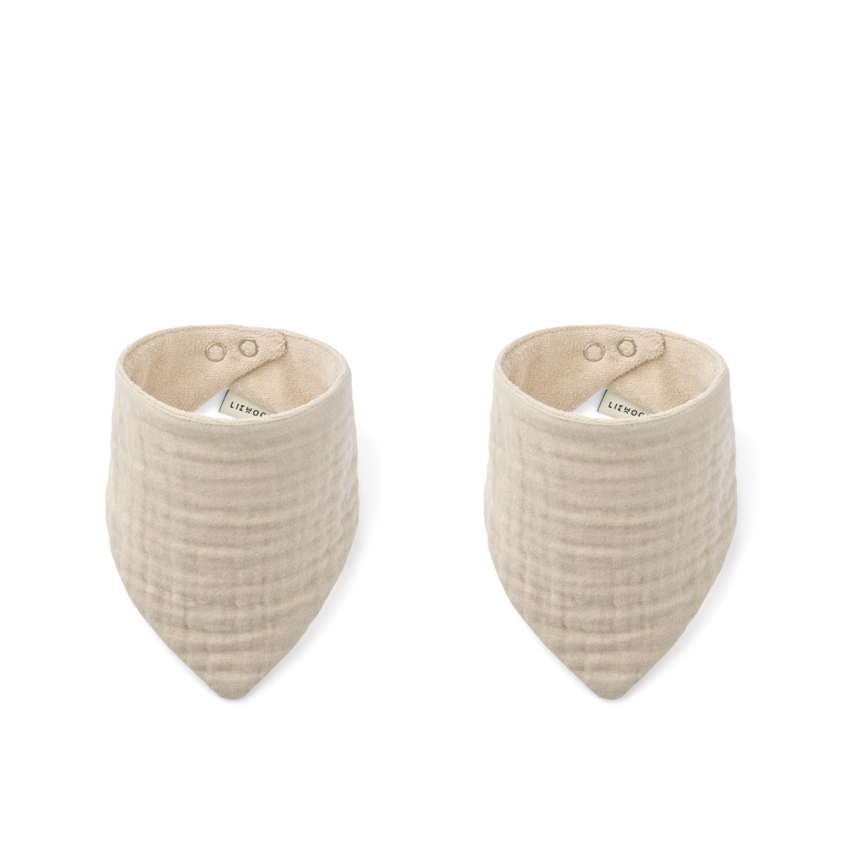 Lot de 2 bavoirs Andrea - Sandy