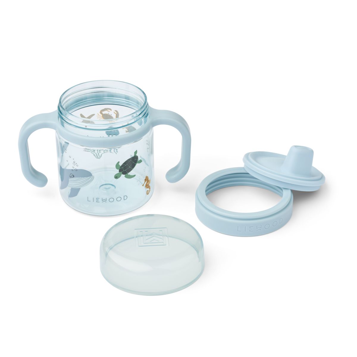 Liewood Tasse à bec KYLO en tritan 280 ml - Sea creature / Sandy - Gobelet
