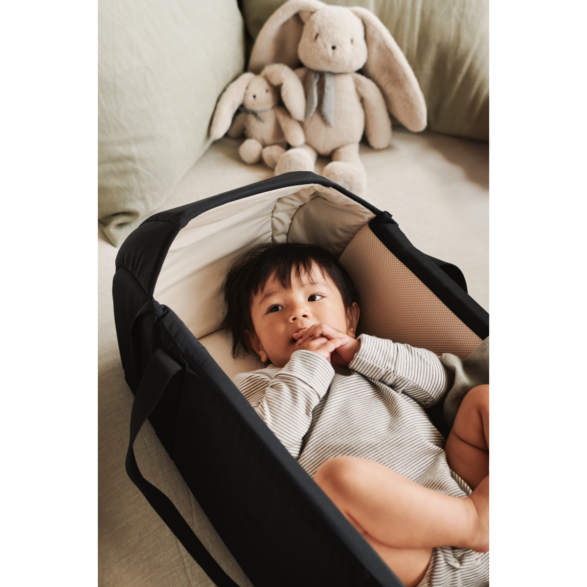 Liewood Nid bébé Amber - Black - Nid d'ange