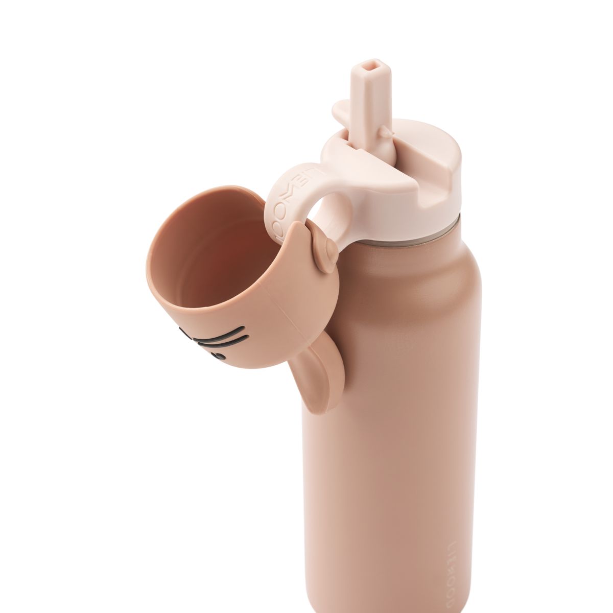 Gourde avec couvercle Lapin FALK 350 ml - Pale tuscany