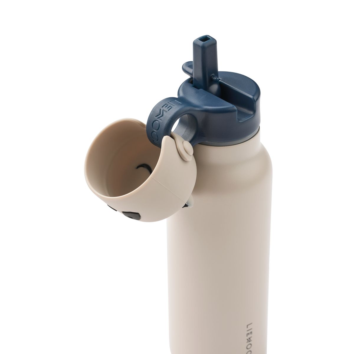 Gourde avec couvercle Panda FALK 350 ml - Sandy
