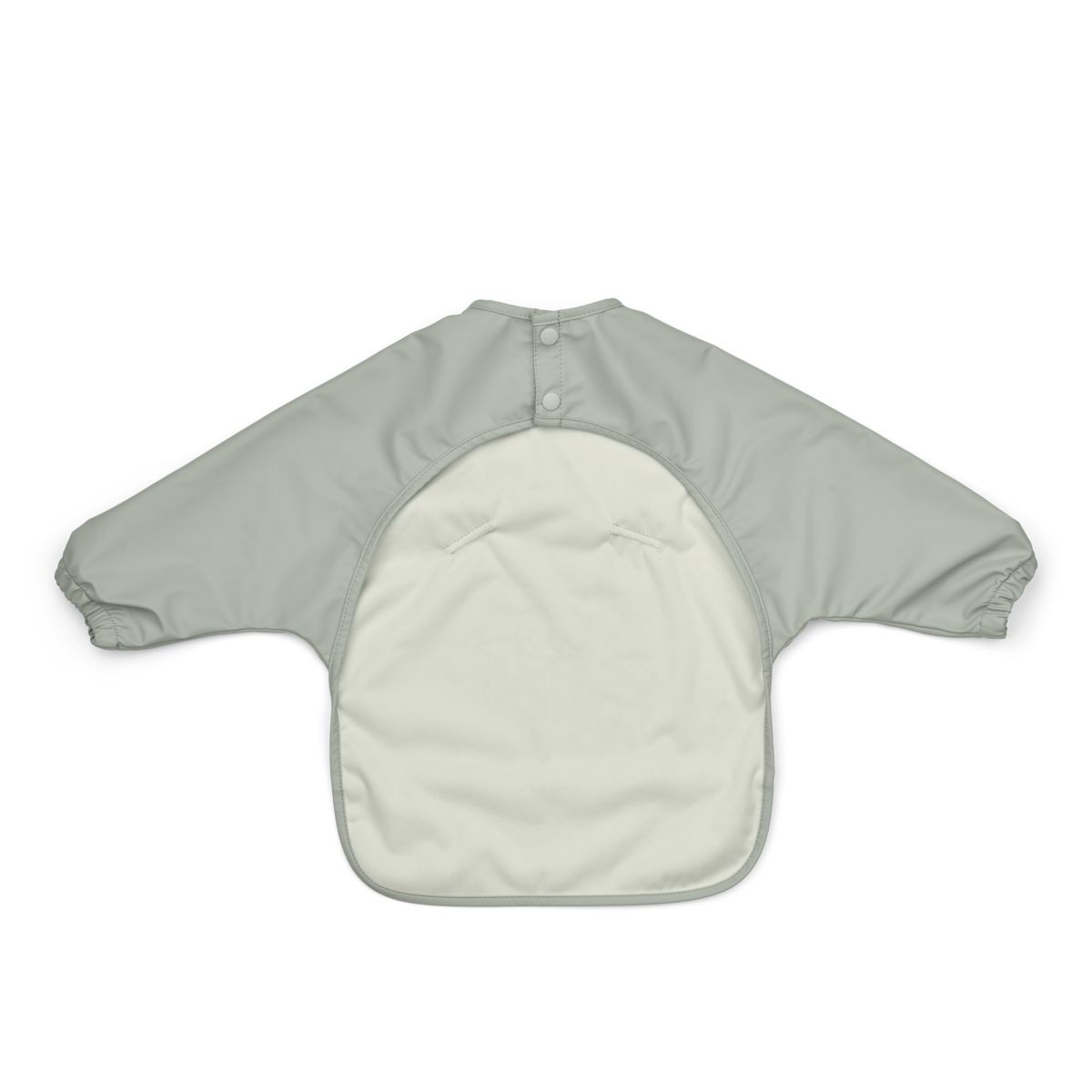 Liewood Bavoir avec Manches à Imprimé MERLE - Mr bear dove blue - Tablier