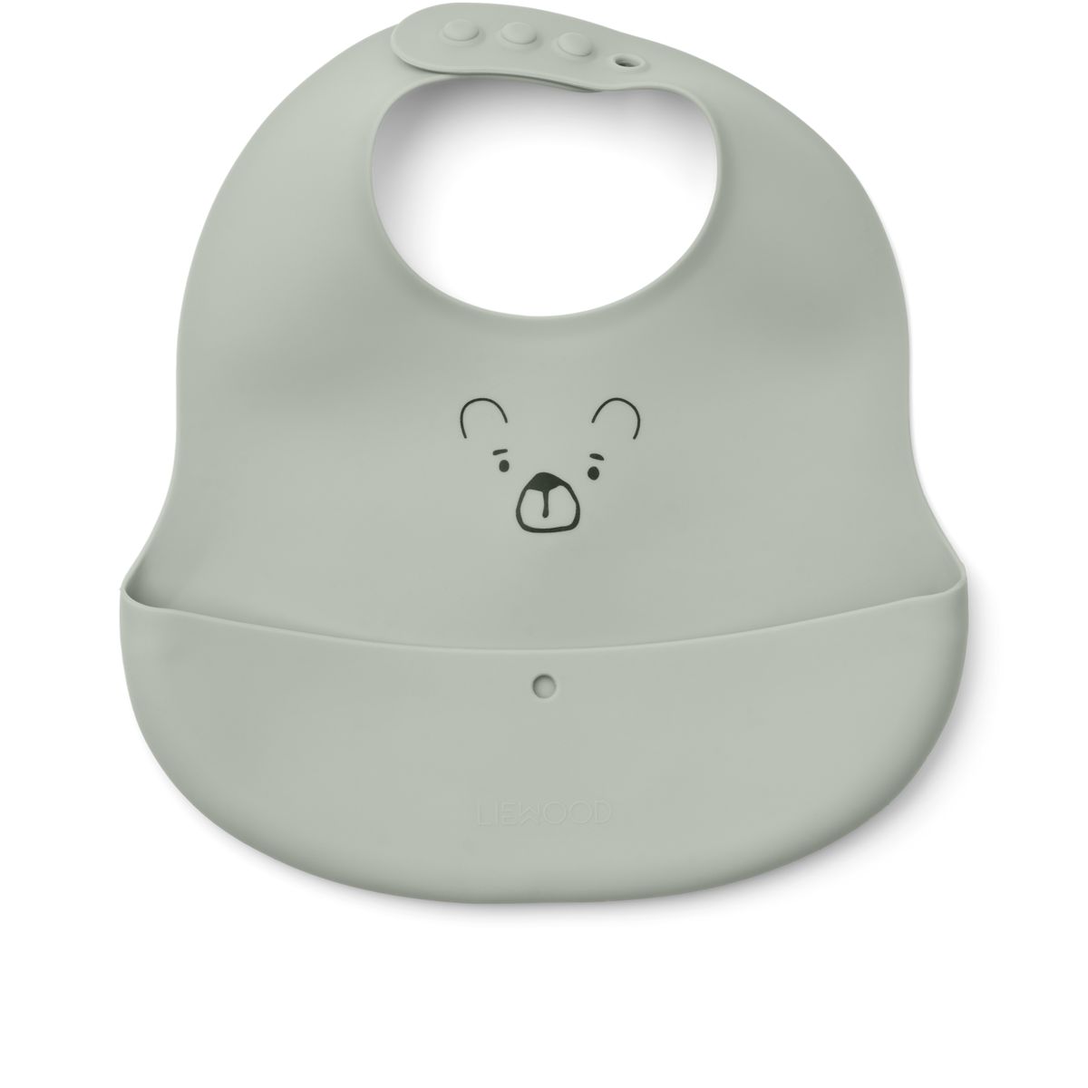 Liewood Bavoirs à Imprimé EMBER, Lot de 2 - Mr Bear dove blue / whale blue - Bavoir