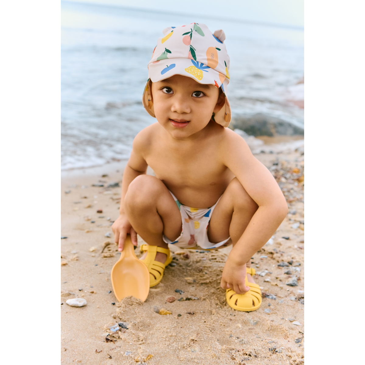 Short de bain imprimé AIDEN - Fruit / Sandy