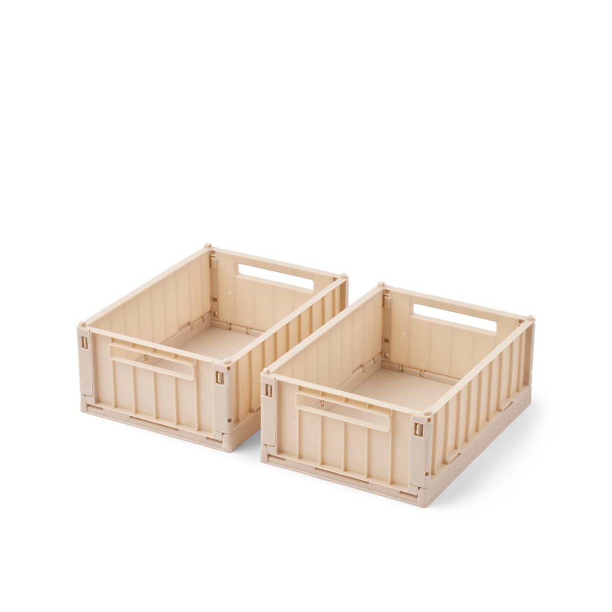 Boîtes de Rangement WESTON - PETIT, Lot de 2 - Sandy