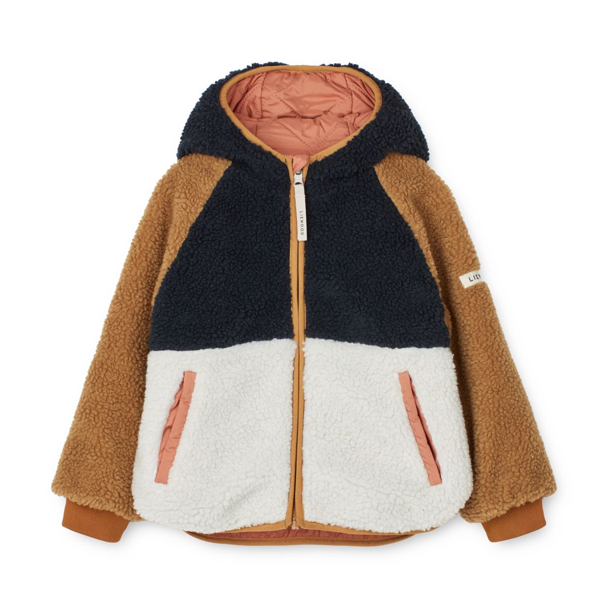 Liewood Veste Réversible JACKSON - Tuscany rose / Midnight navy - Veste