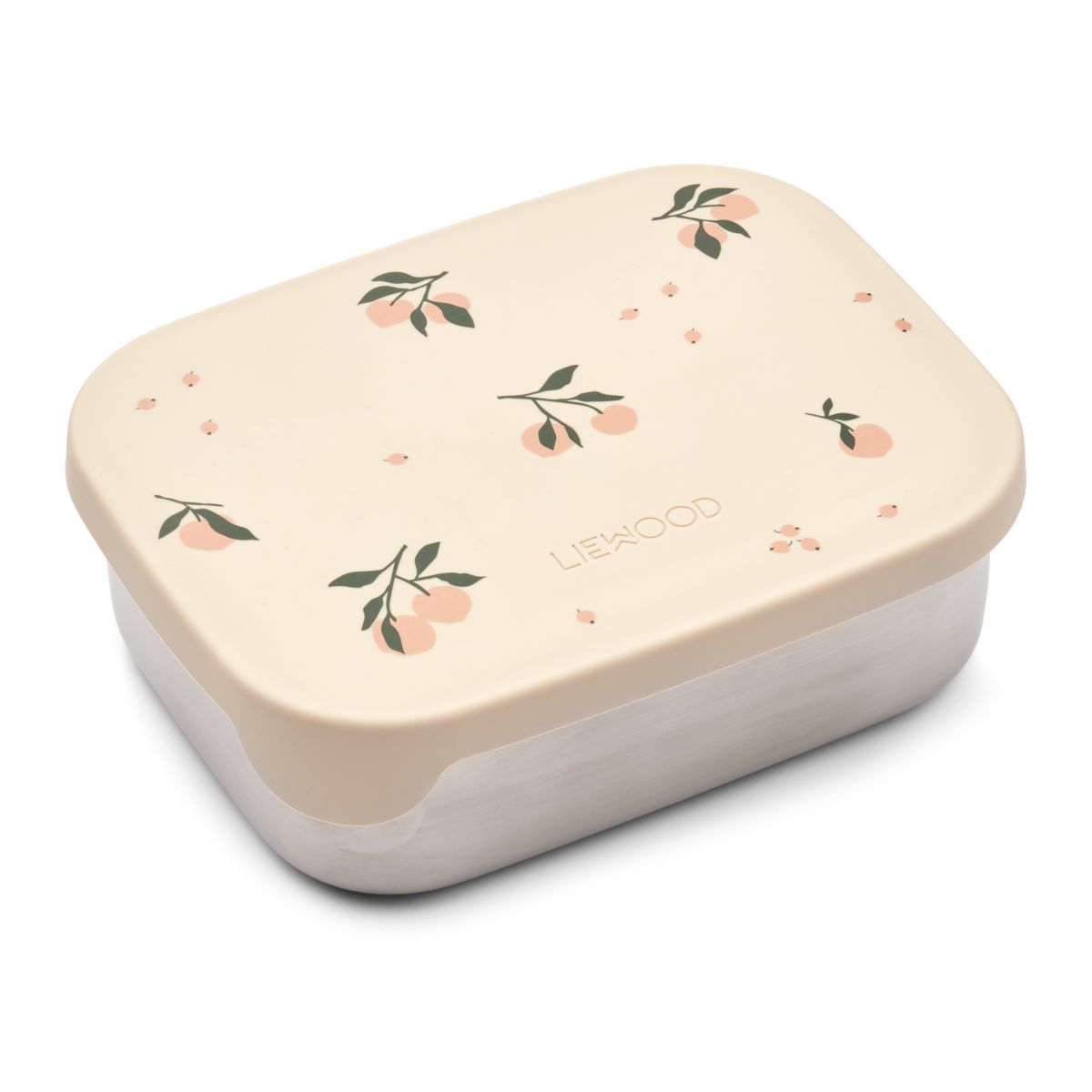 Liewood ARTHUR Steel Lunchbox - Peach / Sea shell mix - LUNCHBOX