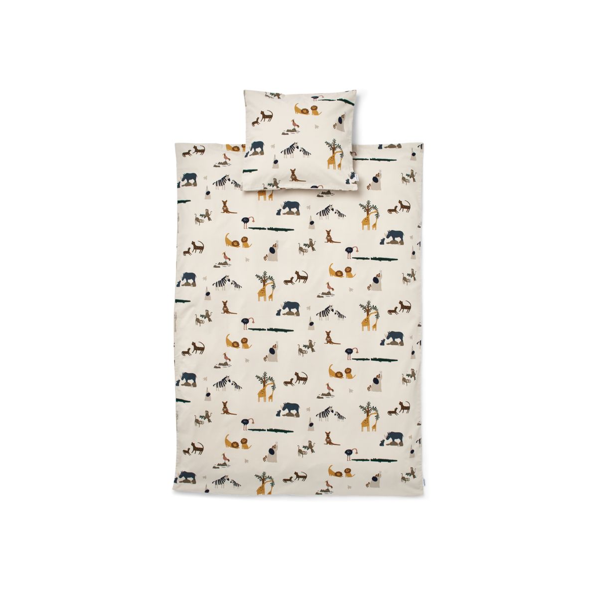 Liewood Linge de Lit pour Bébé CARMEN 70x100 - All together / Sandy - Linge de lit