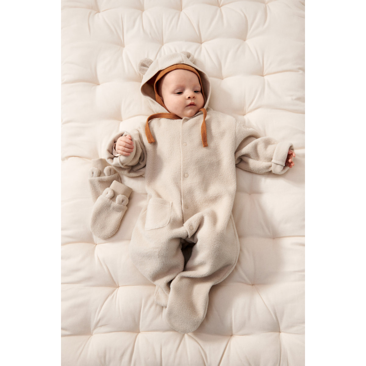 Liewood Combinaison bébé Magnolia - Silver lining - SUIT