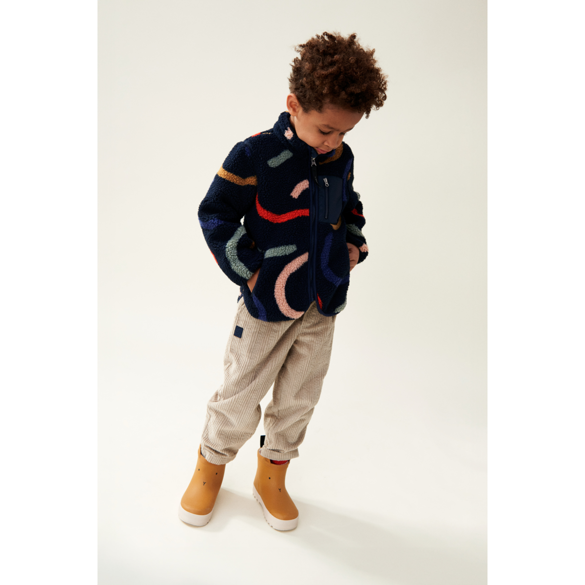 Liewood Pantalon en velours côtelé Borris - Mist - Pantalon